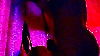 amateur couple handcuffs me, slow strokes big cock to facial cumshot