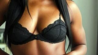 Wow, check out Ariaana Lopez in sexy ebony AI-generated scenes!