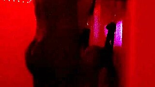 amateur couple handcuffs me, slow strokes big cock to facial cumshot