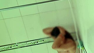 Hidden Camera Catches Cute Latina Nurse in Bathroom Action