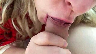 sweet step sister blowjob close up