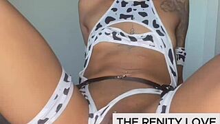 Serenity Love Toys Her Ebony Pussy Solo