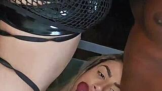 that well-endowed black guy fuckin me good while i suckd my naughty frend's pussy in sheer lingerie