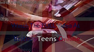 Redhead Student Swallows Stranger's Load at Gloryhole Table