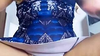 Mirella Delicia Performs Custom Striptease, Clothes Ripped Off