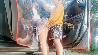 Pinay Teen Student Fucks in Public Scandal