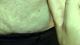 Probing Deep into a Latina Milf's Navel During Massage.