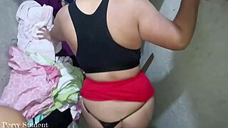 My Chubby Cousin Called Me to Bang Her Tight Ass in Thong and Skirt, Hot Talk You Gotta Hear!