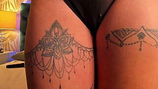 squirting stream makes swollen pussy orgasm