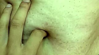 Probing Deep into a Latina Milf's Navel During Massage.