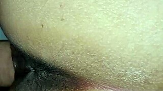 This phat Latina butt takes a huge cock in POV anal play