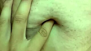 Probing Deep into a Latina Milf's Navel During Massage.