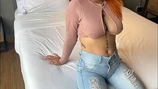 Camila Fernanda - Tiny Colombian with Huge Boobs Deepthroats at Latina Casting