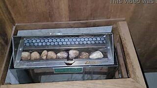 Couldn't resist sauna indulgence at gym