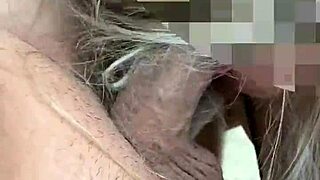 Blonde Mature with Big Ass Seduces in Lingerie for Creampie