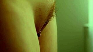 Stunning Blonde Model Teases Nipples and Pussy in Slow-Motion Closeup