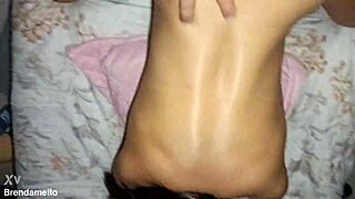 She couldn't hold back her moans in pov sex with boyfriend.