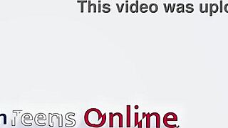 Tight teen pussy pounded hard by older guy