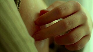 Stunning Blonde Model Teases Nipples and Pussy in Slow-Motion Closeup