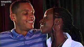 Oral score introduction with couple in casting interview