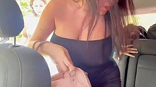 Hot pregnant friend pays stranger with wild sex