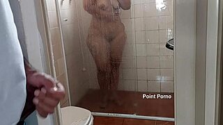 My stepmom always showers with the door open so I can sneak a peek at her.