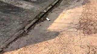 made a quick deal on the street with a cute guy