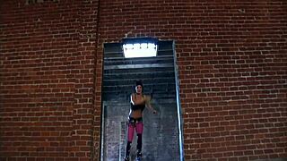 Pretty Brunette Latina Samira Sucks Stiff Pole Before Hard Fucking