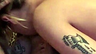 Blonde milf tattooed amateur