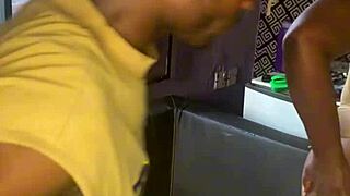 home alone, bold bbw milf licks her pussy