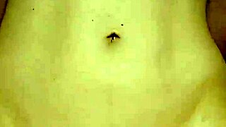 Shaved brunette milf rides cock hard