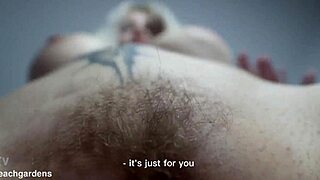 Blonde with Big Tits Dominates with Pussy Face Sitting