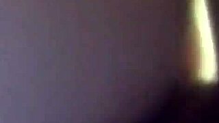 Horny couple fucks hard with interracial blowjob and monster cock