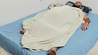 Surprising Stepbrother in Dorm Room