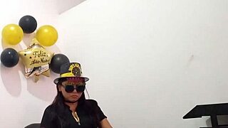 Feeling bored at work, I insert a butt plug to arouse myself as an office slut.