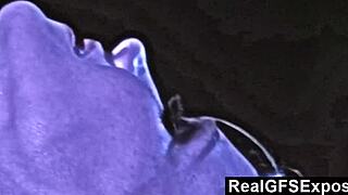 Realgfsexposed slim blonde taylor hilton fucked by pool shaved pussy cum