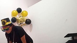 Feeling bored at work, I insert a butt plug to arouse myself as an office slut.