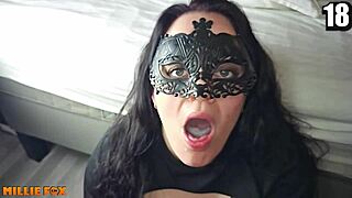 Amateur milf Millie Fox downs 20 cum loads in wild session