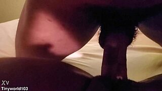 Tiny Stripper Bii Takes Big Black Cock Hard