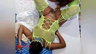 Latina safada cums in my mouth during wild Carnaval 2025 massage