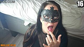 Amateur milf Millie Fox downs 20 cum loads in wild session