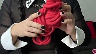 my shibari rope collection started my obsession with this world, astarioth.