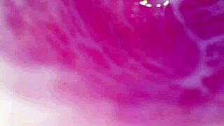 Camera zooms deep into wet pussy for an intense female orgasm! 😱
