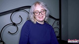 just saw busty blonde annie archer get her shaved pussy and tight ass drilled doggystyle