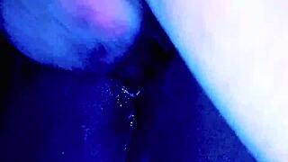 Ebony Babe Gets Intense Fucking In Missionary And Ass.