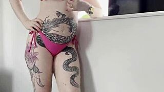 Horny Pregnant Pussy Craving In Lingerie