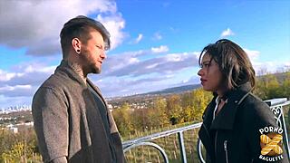 Christina Unleashed Petite MILF Debut with Intense Action