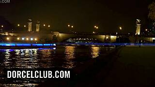 French Blonde and Brunette Wife in Lingerie for Cuckold Night in Paris