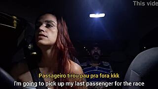 Safada driver catches man jerking in backseat of app car