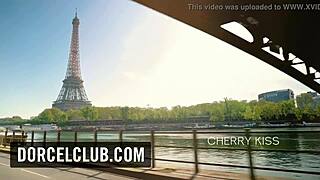 French Blonde and Brunette Wife in Lingerie for Cuckold Night in Paris